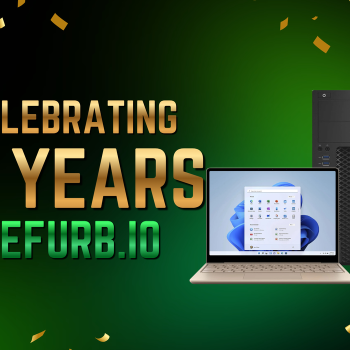 Celebrating Over a Decade of Refurbished Technology at REFURB.io