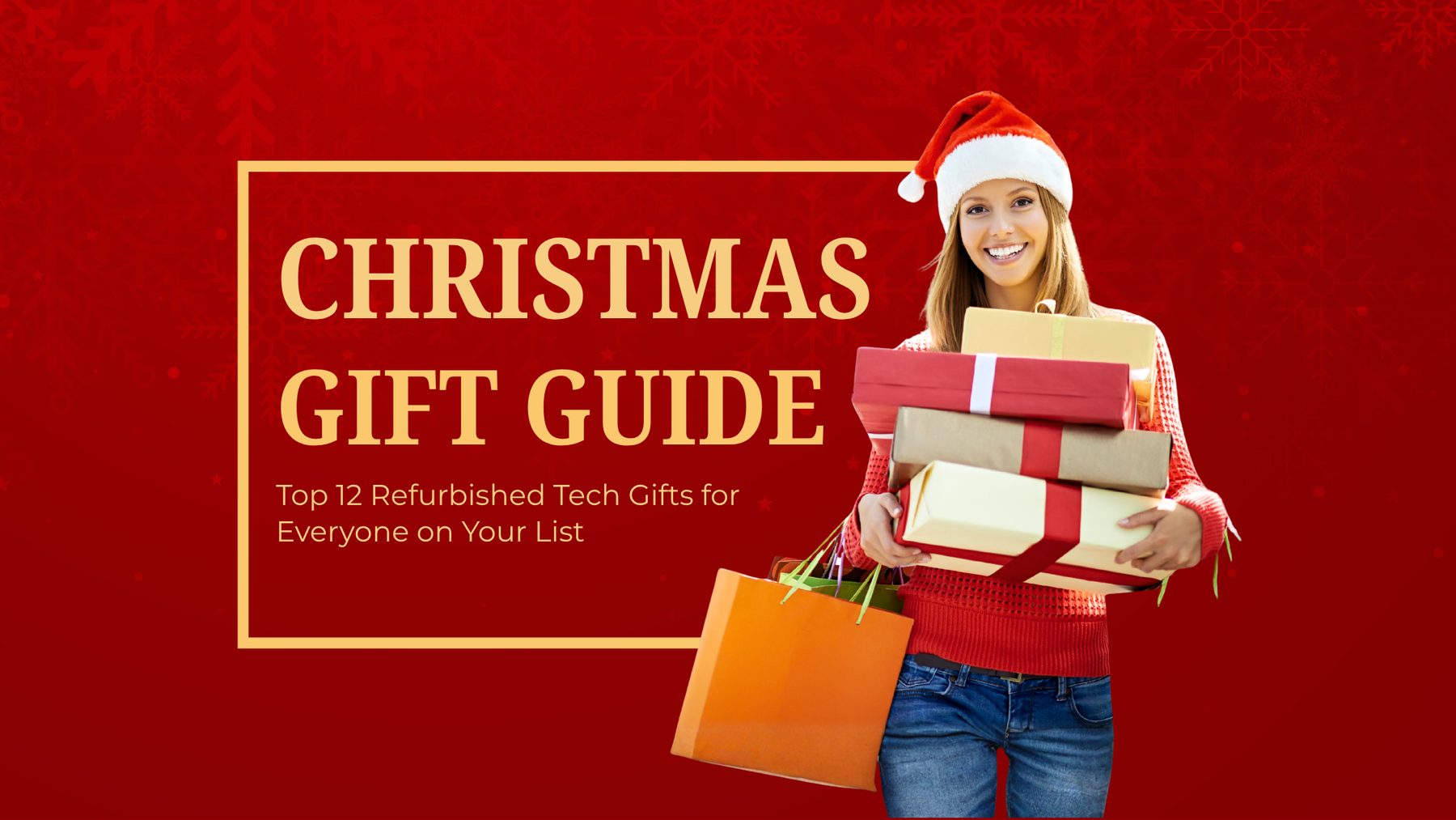 girl with 12 Refurbished Tech Gifts for Everyone on Your List