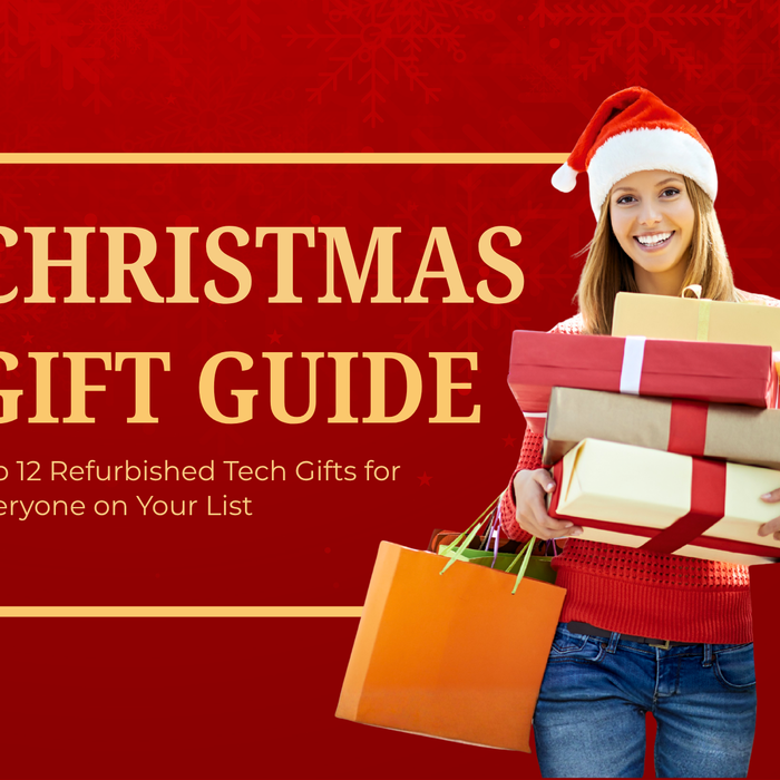 girl with 12 Refurbished Tech Gifts for Everyone on Your List