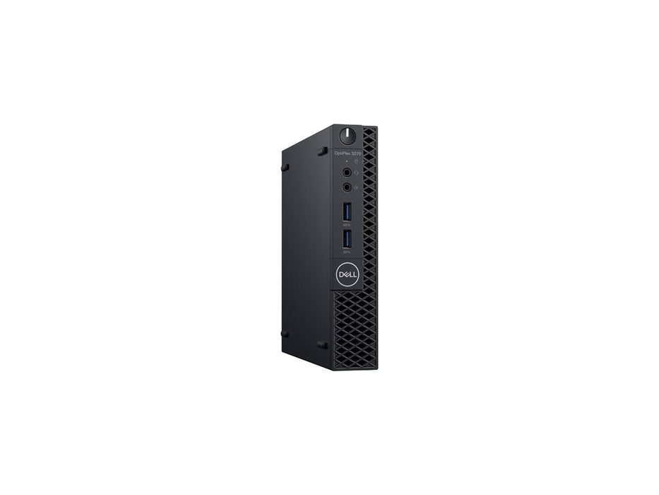 Dell 3070 Micro Desktop i7-9700T 3.1Ghz 16GB RAM 512GB Solid State Drive Windows 10 Pro - Refurbished