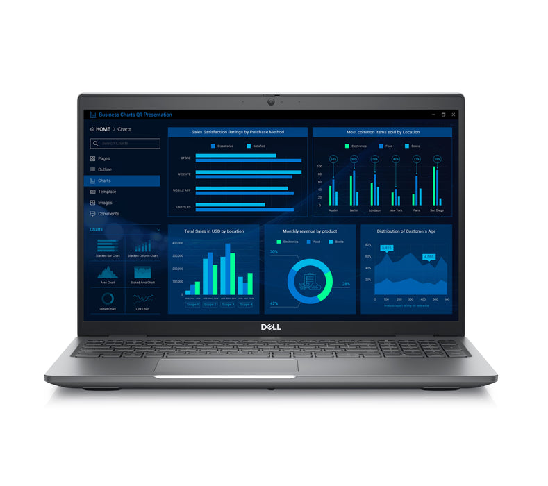 Dell Precision 3581 Core i7-13800H 32GB 1TB SSD 15.6" Touch RTX A500 Windows 11 Pro - Refurbished