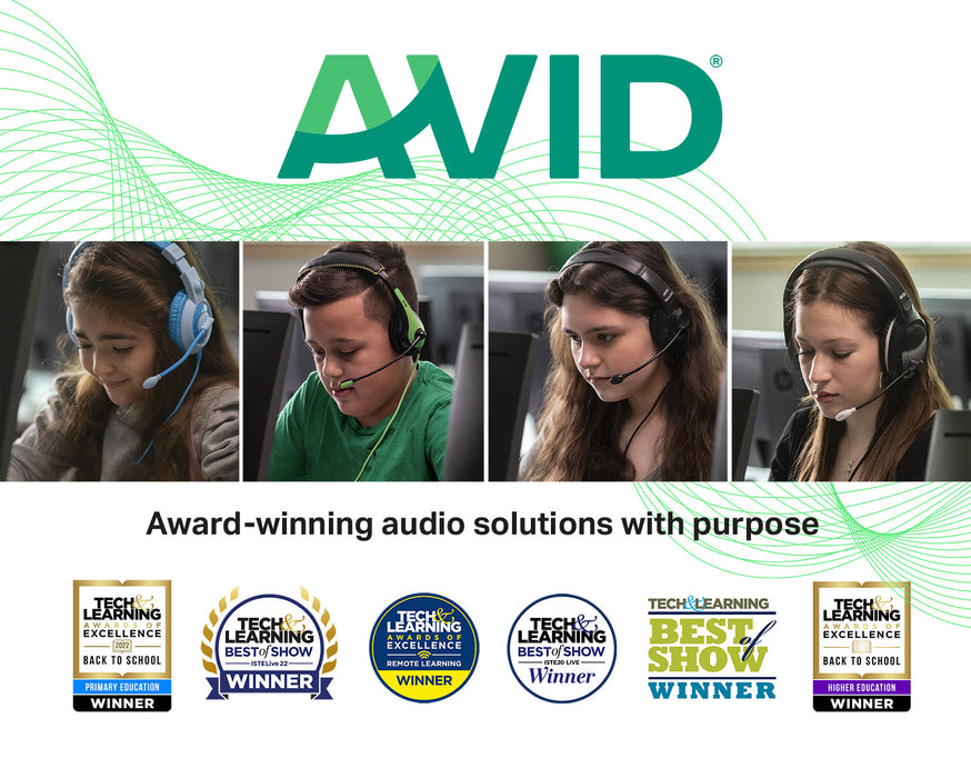 Avid Headset AE36 Green – (3.5MM)