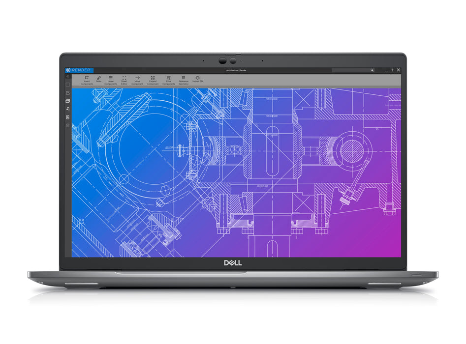 Dell Precision 3570 15.6" Laptop Core i5-1235U 1.3GHz  16 GB 512 GB SSD Windows 11 Pro - Factory Refurbished