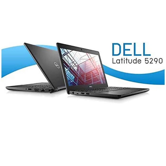 Dell Latitude 5290 12.5" Notebook i5-8250U, 8GB RAM, 256GB Solid State Drive, Webcam, Windows 10 Pro - Refurbished