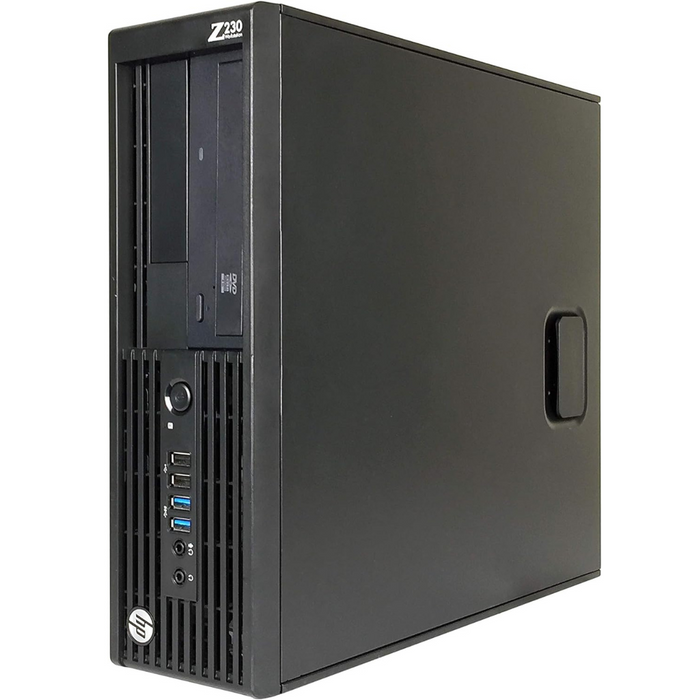 HP Workstation Z230 Small Form Factor Desktop i7-4790 3.6 GHz 16GB 240GB SSD Windows 10 Pro Refurbished