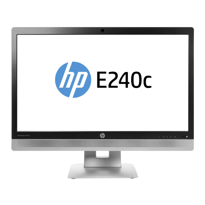 HP E240c 23.8-inch - LCD Monitor - Refurbished, Grade A