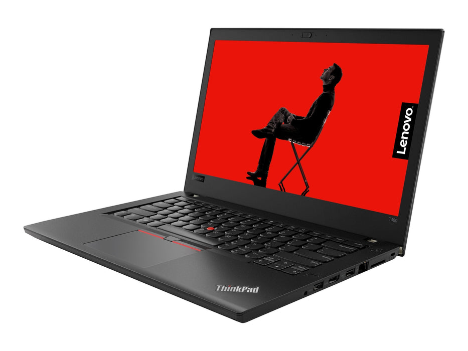 Lenovo ThinkPad T480 14" Laptop Intel Core i7-8650U 1.9 GHz 16 GB 512 GB SSD  Windows 10 Pro - Refurbished
