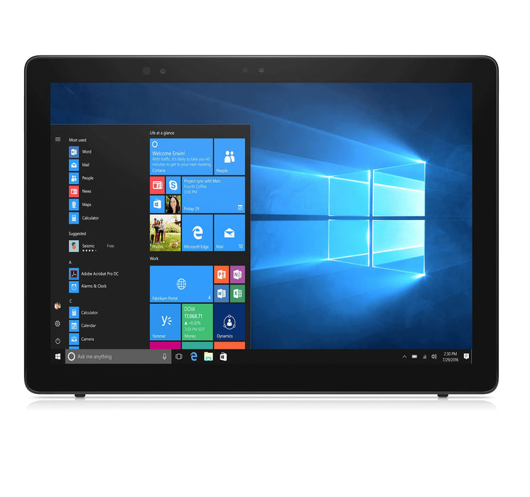 Dell Latitude 5285 12.3"  Laptop Intel i5-7200U 2.5 GHz 8 GB 256 GB SSD with Keyboard Windows 10 Pro - Refurbished