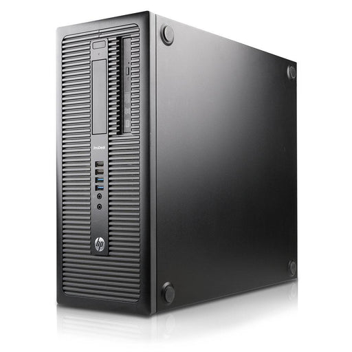 HP ProDesk 600 G1 Tower Desktop i3-4130 3.4GHz, 8GB RAM, 120GB Solid State Drive, DVD, Windows 10 Pro - Refurbished