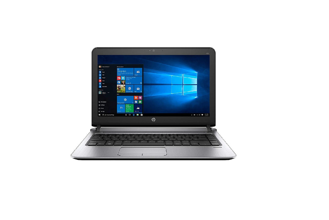 HP 430 G3 ProBook 13.3" Laptop i5-6200U, 8GB RAM, 256GB Solid State Drive, Webcam, Windows 10 Pro - Refurbished