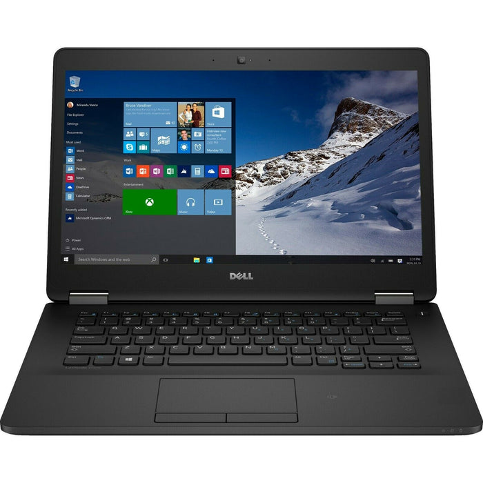 Dell 7480 14” Latitude i5-6300U 2.4GHz 16GB RAM 512GB Solid State Drive Windows 10 Pro - Refurbished