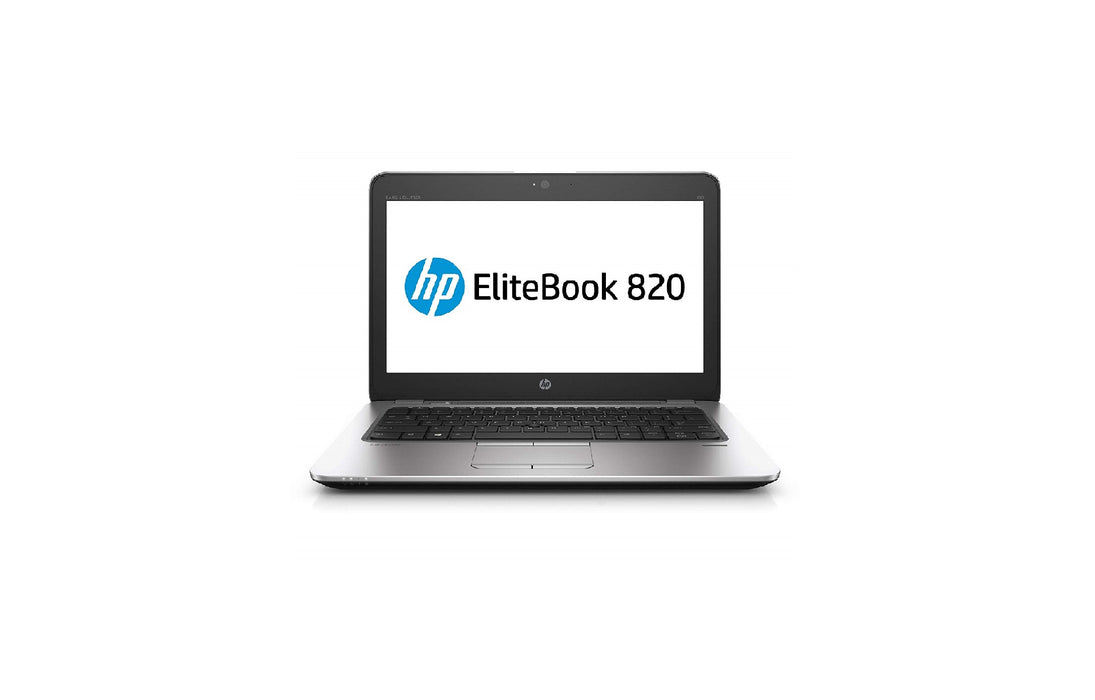 HP 820 G3 EliteBook 12.5'' Laptop Intel Core i7-6500U 2.5GHz 8GB RAM, 256GB Solid State Drive, Webcam, Windows 10 Pro - Refurbished
