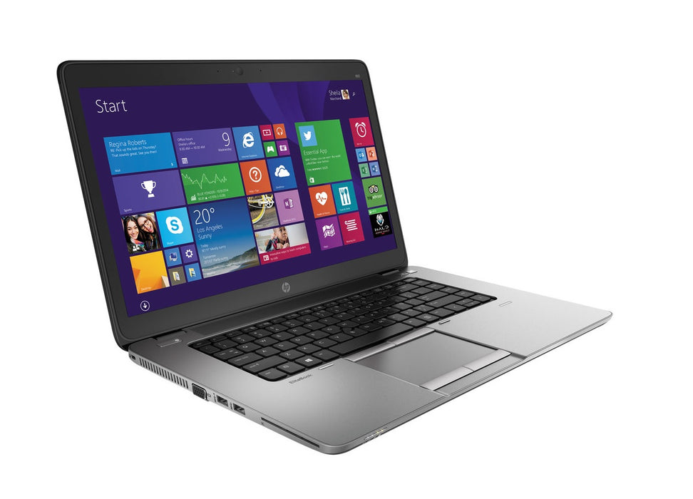 HP 850 G4 15.6" Laptop Intel Core i5-7200U 8GB 256GB Solid State Drive Windows 10 Pro - Refurbished