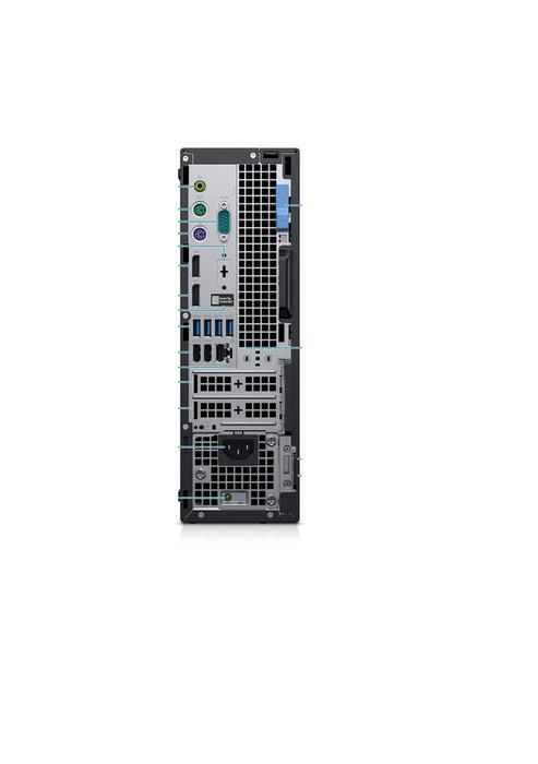 Dell OptiPlex 7070 SFF Intel Core i5-8400 2.8GHz, 32GB RAM, 256GB Solid State Drive, Windows 10 Pro - Refurbished