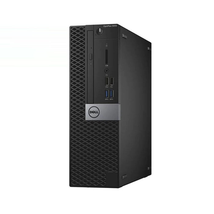 Dell Optiplex 5055 SFF Desktop - AMD Ryzen-2200G 3.5GHz, 16GB RAM, 256GB Solid State Drive, Windows 10 Pro - Refurbished