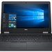 Dell E5570 Latitude 15.6" Laptop Intel i5-6200U 2.3GHz 8GB RAM, 256GB Solid State Drive, Windows 10 Pro - Refurbished