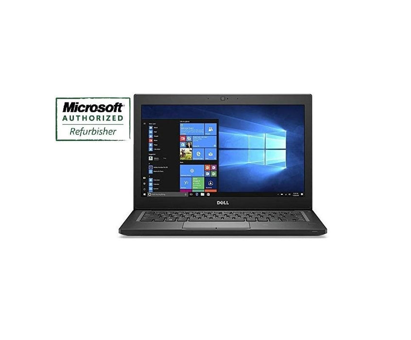 Dell 7280 Touchscren Latitude 12.5" Laptop Intel i5-6300U 2.4GHz 8GB RAM, 256GB Solid State Drive, Webcam, Windows 10 Pro - Refurbished