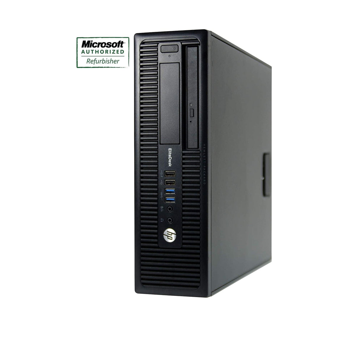 HP EliteDesk 705 G1 SFF Desktop AMD-A6-7400B 3.5GHz 8GB RAM, 2TB Hard Disk  Drive, Windows 10 Pro - Refurbished