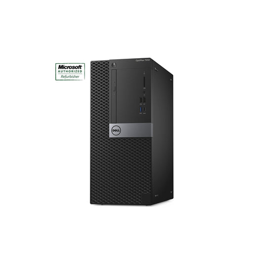 Dell OptiPlex 7050 Tower i5-6500 3.2GHz ,32GB RAM 512GB Solid State Drive Windows 10 Pro-Refurbished