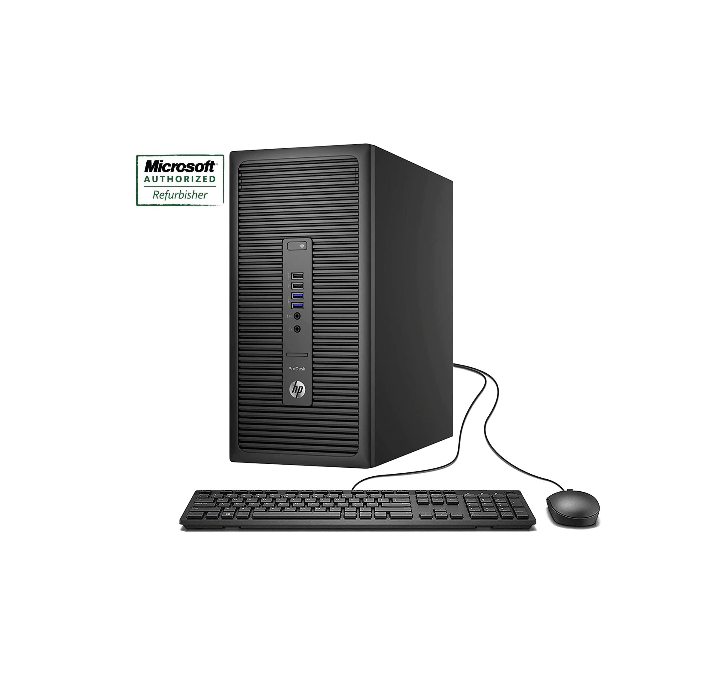 ☆HP 600 G2 SF i3-6100 16GB 1TB Win10 16GB RAM 1TB SSD Renewed HP ProDesk 600 G2 SFF Desktop - Intel