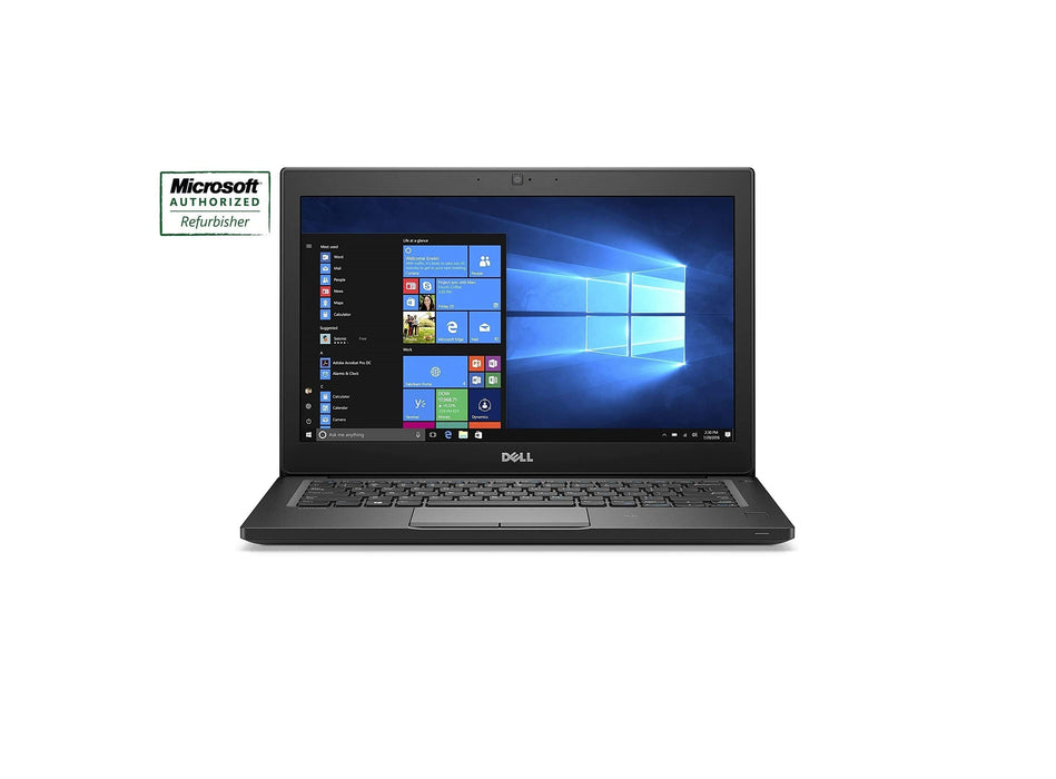 Dell E7280 Latitude 12" Non-Touch Screen Laptop - Intel i7-6600U, 2.8GHz, 8GB RAM, 512GB Solid State Drive, Windows 10 Pro - Refurbished