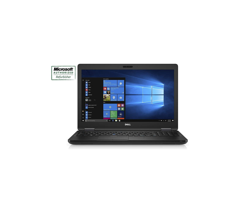 Dell 5580 Latitude 15.6" Touch Laptop Intel i7-7820HQ 2.9GHz 16GB RAM, 512GB SSD Hard Disk Drive, Webcam, Windows 10 Pro - Refurbished