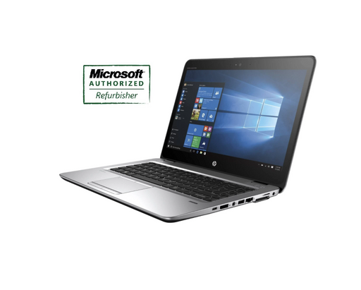 HP 840 G3 Elitebook 14" Intel i7-6600U 2.6GHz 8GB RAM, 256GB Solid State Drive, Windows 10 Pro - Refurbished
