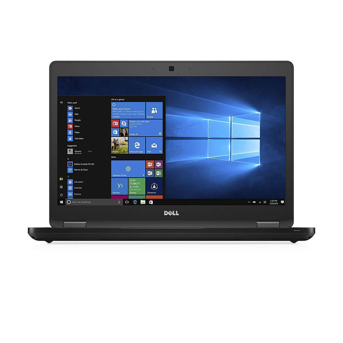 Dell 5480 Latitude 14" Laptop Intel i5-7440HQ 2.8GHz 8GB RAM, 256GB Solid State Drive, Windows 10 Pro - Refurbished