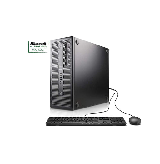HP ProDesk 600 G1 Tower Desktop i7-4770 3.4GHz, 16GB RAM, 480GB Solid State Drive, DVD, Windows 10 Pro - Refurbished
