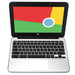 HP G4 11.6" Chromebook 11 Intel Celeron N2840 2.1 GHz, 2GB RAM, 16GB Solid State Drive, Chrome OS - Refurbished