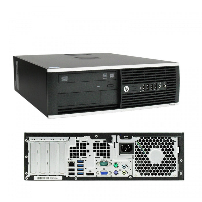 HP Compaq Pro 6300 SFF Desktop - Intel Core i3-3220 3.3GHz, 8GB RAM, 1TB Hard Disk Drive, DVDRW, Windows 10 Pro - Refurbished