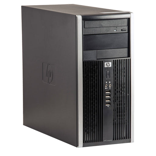 HP Compaq Pro 6300 Tower Desktop i7-3770 3.4GHz, 8GB RAM, 240GB Solid State Drive, DVD, Windows 10 Pro - Refurbished