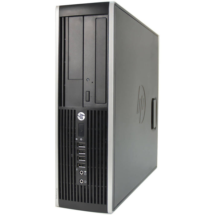 HP Elite 8200 SFF Desktop - Intel Core i3-2100 3.1GHz, 4GB RAM, 250GB Hard Disk Drive, Windows 10 Home - Refurbished
