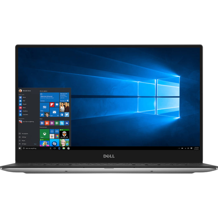 DELL XPS13-9360 Touch Screen Laptop Intel Core i7-7500U 2.7 GHz, 16GB RAM, 512GB Solid State Drive, Webcam, Windows 10 Pro - Refurbished