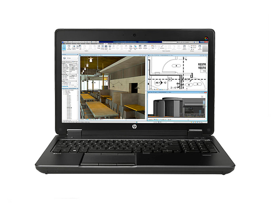 HP ZBook 15 G2 15.6'' Laptop i7-4900MQ 16GB RAM, 256GB SSD, Windows 10 Pro - Refurbished