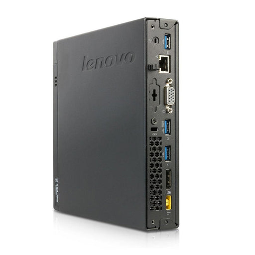 Lenovo ThinkCentre M93 Tiny Desktop - Intel Core i3-4160T 3.1GHz, 8GB RAM, 128GB Solid State Drive, Windows 10 Pro - Refurbished