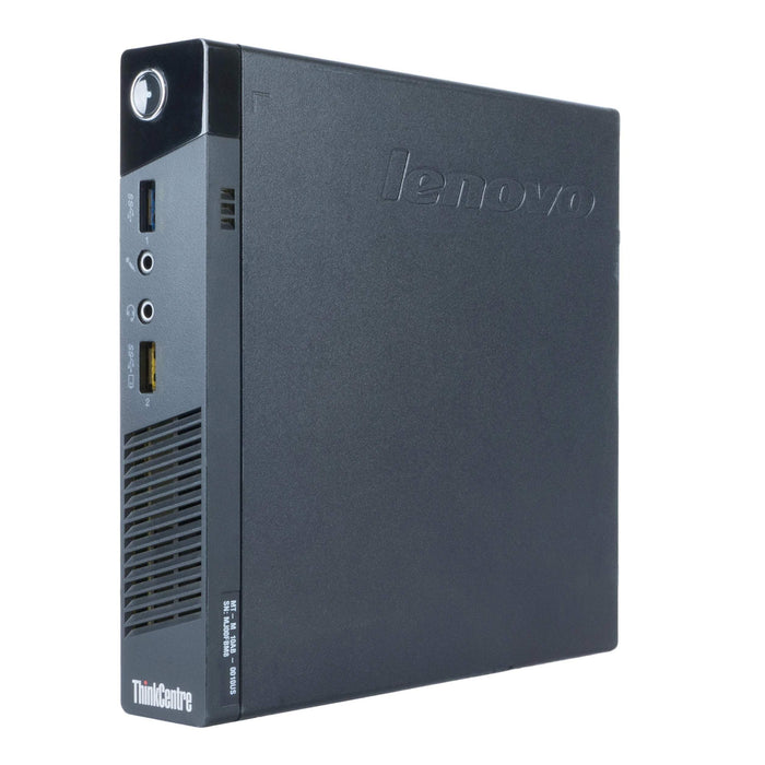 Lenovo ThinkCentre M93 Tiny Intel Core i7-4765T 2.0GHz, 16GB RAM 256GB Solid State Drive, Windows 10 Pro - Refurbished